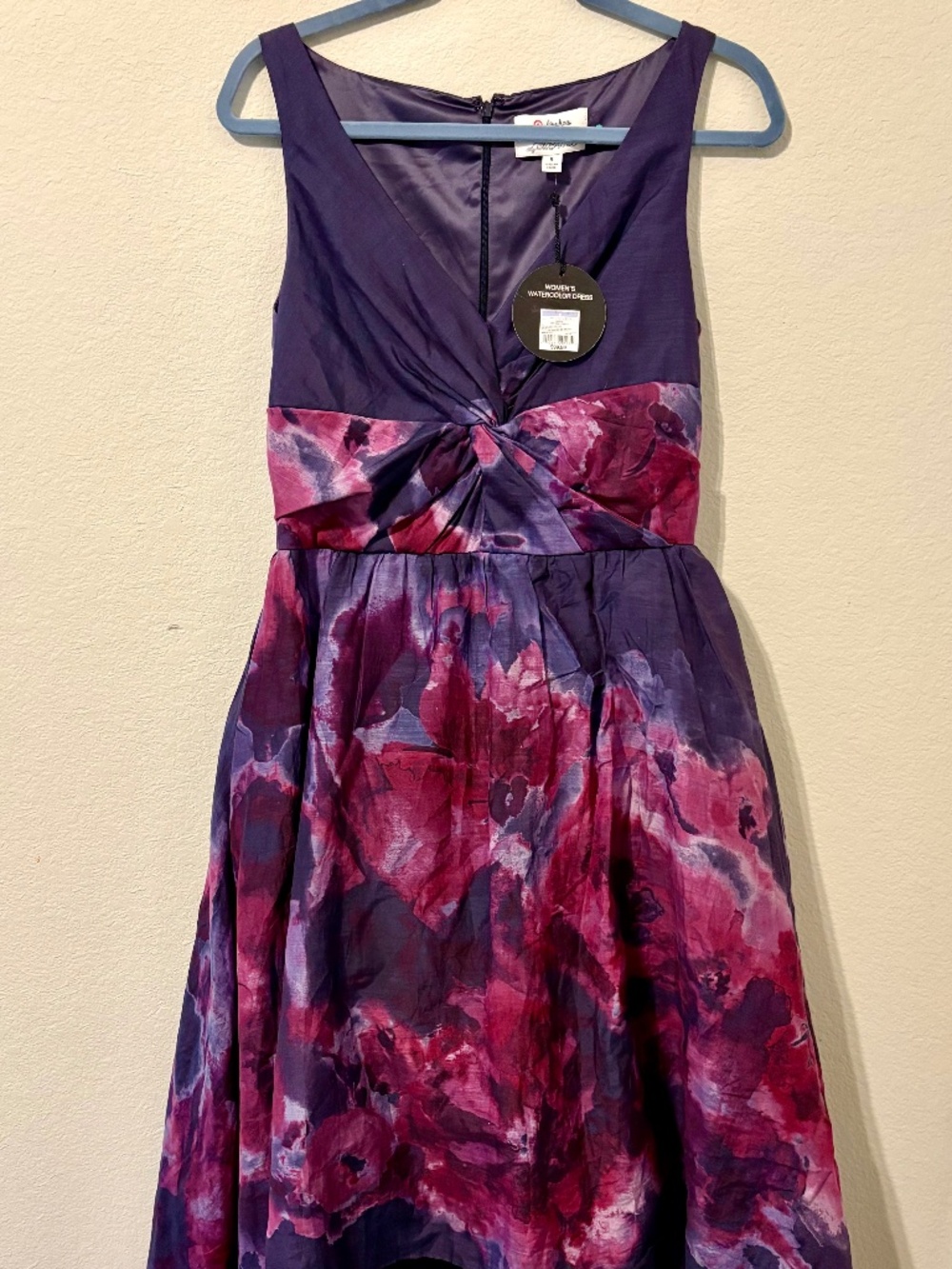 Rare NWT Neiman Marcus for Target LelaRose Watercolor Dress Sz8